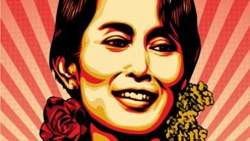 Aung San Suu, 2009 by Shepard Fairey