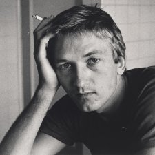 Esben Storm, holding a cigarette, 1977 Carol Jerrems