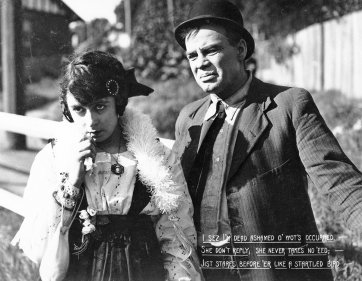 Lottie Lyell as Doreen and Arthur Tauchert as ‘the Bloke’