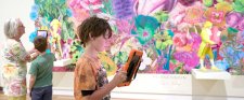 School holiday activities in the Joan Ross exhibition