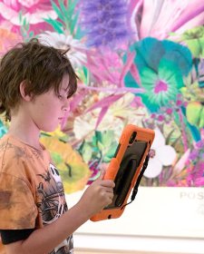 School holiday activities in the Joan Ross exhibition