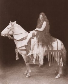 La Milo as Lady Godiva at Coventry
