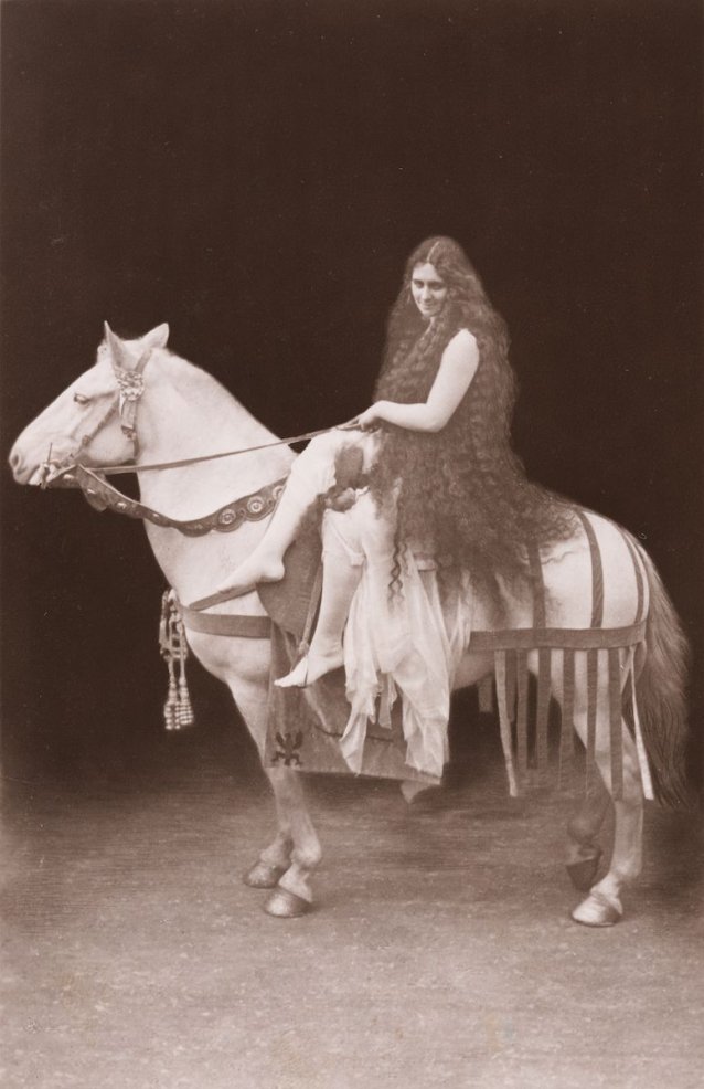 La Milo as Lady Godiva at Coventry