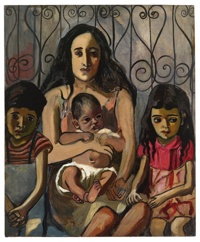 The Spanish Family, 1943 Alice Neel