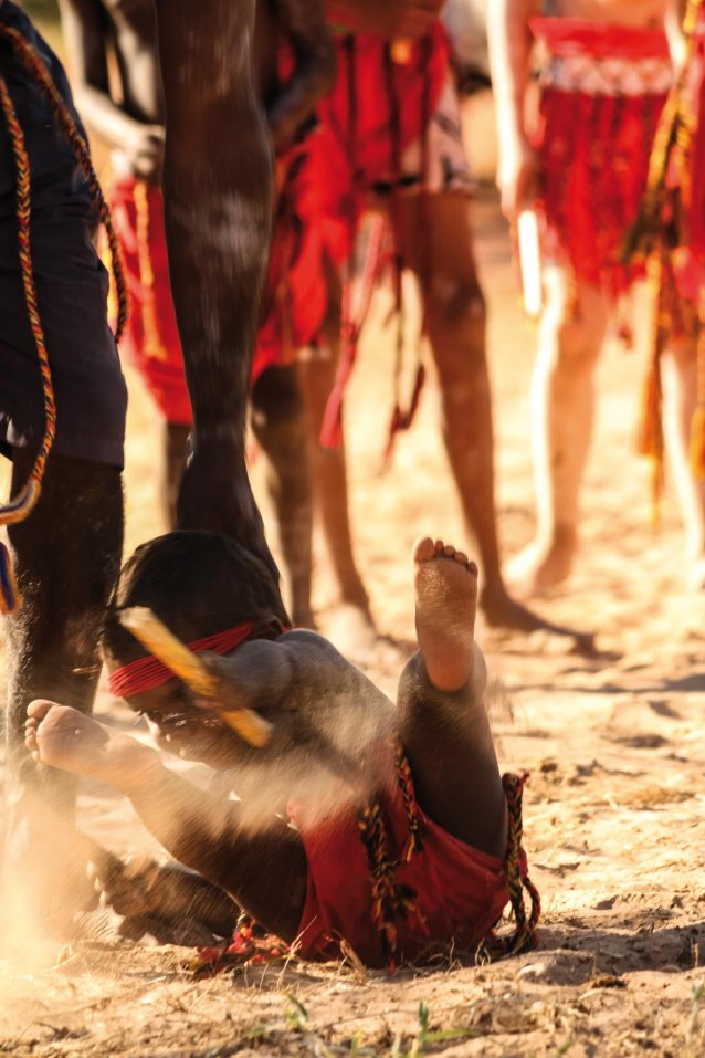 Young Marra dancer, Boonu Boonu Festival; Borroloola NAIDOC Week, Yanyuwa Country, 2011 Benjamin Warlngundu Ellis 