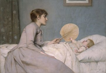 The young mother, 1891 John Longstaff
