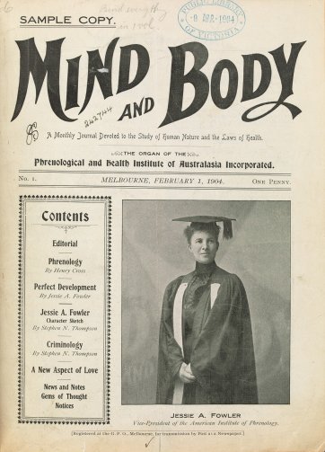Mind and Body: A Monthly Journal Devoted to the Study of Human Nature and the Laws of Health