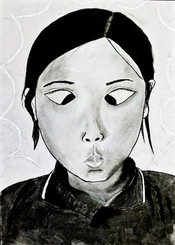 Self portrait, 2010 by Jing Ling Tay