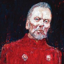 John Bell as King Lear oil on Belgian linen, 2001 by Nicholas Harding