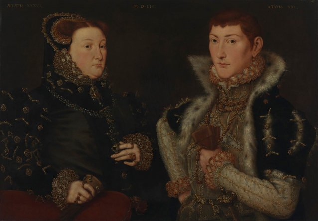 Mary Neville, Lady Dacre and Gregory Fiennes, 10th Baron Dacre, 1559