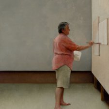 Viv at work - Portrait of Vivienne Binns OAM