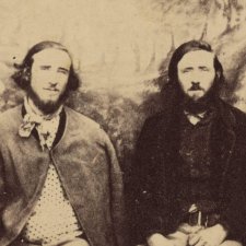 Thomas and John Clarke, bushrangers, photographed in Braidwood Gaol