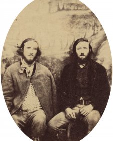 Thomas and John Clarke, bushrangers, photographed in Braidwood gaol