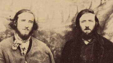 Thomas and John Clarke, bushrangers, photographed in Braidwood Gaol