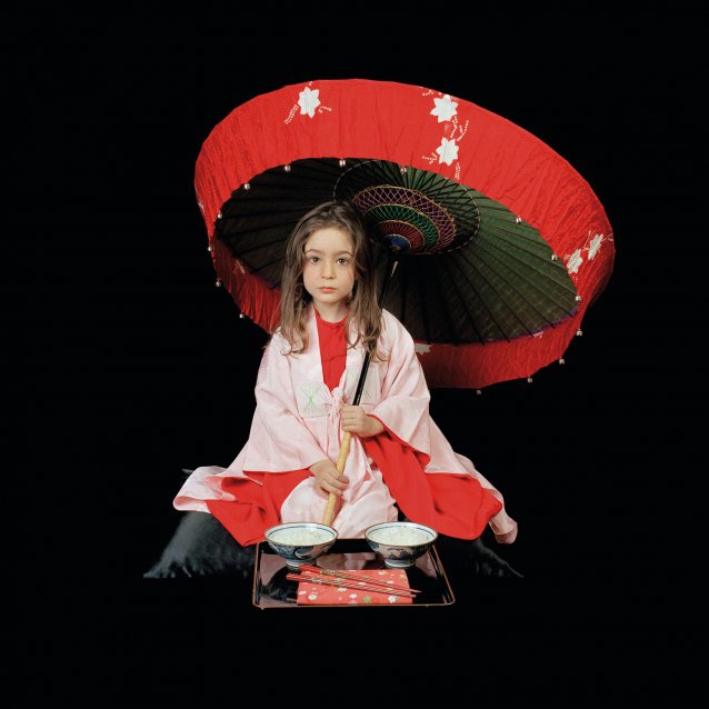 Olympia as Lewis Carroll's Beatrice Hatch in ‘Apis Japanensis’, 2003 from the Dreamchild series 2003