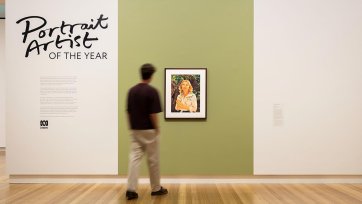 Portrait Artist of the Year: Justine Clarke by Jasmine Lancaster Merton