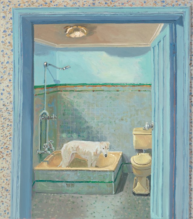 Lucy's bathroom, 2010 by Lucy Culliton