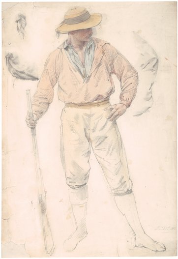 Studies for Bushrangers, Victoria, Australia, 1852 1886 by William Strutt