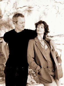 Rachel Ward and Bryan Brown