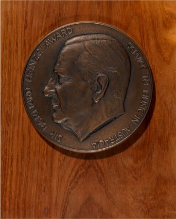 Sir Bernard Heinze AC, 1985 by Michael Meszaros Sir Bernard Heinze AC, 1985 by Michael Meszaros