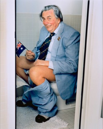 Sir Les Patterson, 1999 by Polly Borland Sir Les Patterson, 1999 by Polly Borland