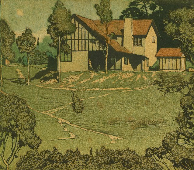 The house on the hill, 1925