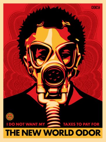 New World Odor, 2004 by Shepard Fairey