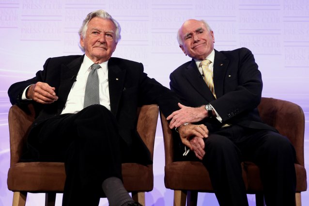 Former prime ministers of Australia, 2014