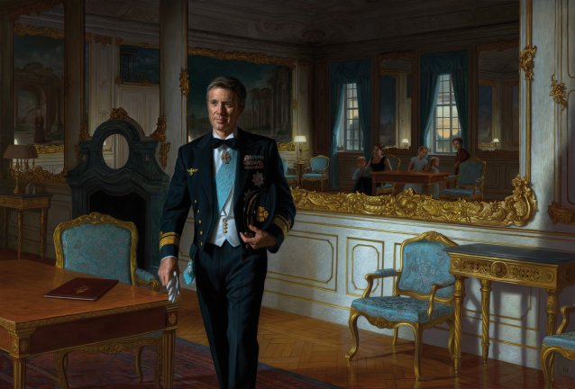 Portrait of HRH Crown Prince Frederik, 2018