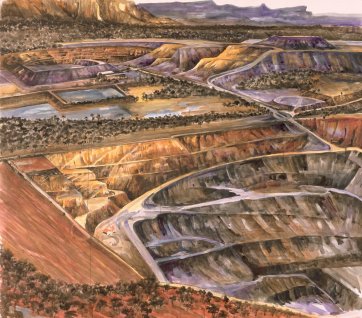Preparatory study for 'Nothing's as precious as a hole in the ground'. M.O. Ranger 3, 2001 by eX de Medici Preparatory study for 'Nothing's as precious as a hole in the ground'. M.O. Ranger 3, 2001 by eX de Medici
