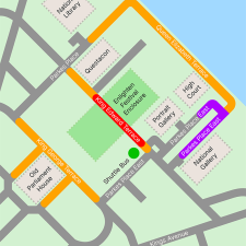 Temporary road closures, 1–11 march 2024