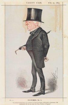 Viscount Robert Lowe (Image plate from Vanity Fair Magazine)