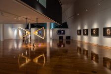 Installation of ‘Face to Face: The New Normal’ at Wagga Wagga Regional Gallery, 2021 Vic McEwan