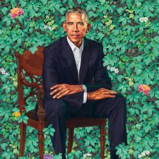 Barack Obama, 2018 by Kehinde Wiley