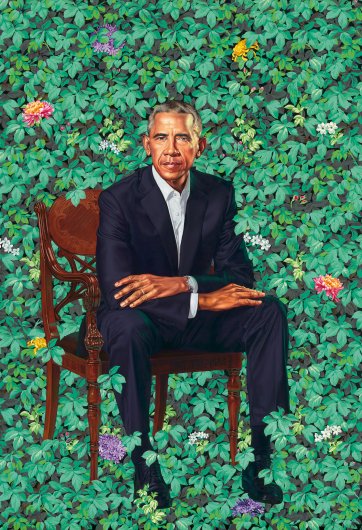 Barack Obama, 2018 by Kehinde Wiley