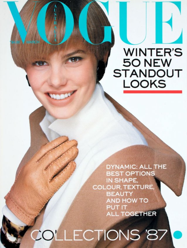 Vogue Australia 1987 March