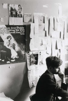 Richard Walsh, Editor OZ magazine at the Hunter Street offices