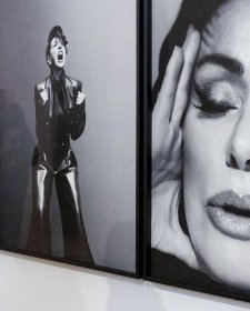 Tina Arena AM with her portrait
