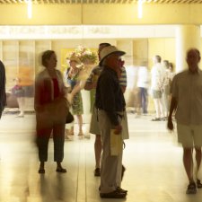 Visitors in the Gallery