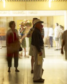 Visitors in the Gallery