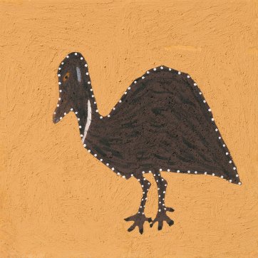 Nyawurru (emu), 2018 by Shirley Purdie