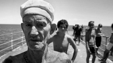 The 70 year old jetty jumper, 2011 by Alex Frayne