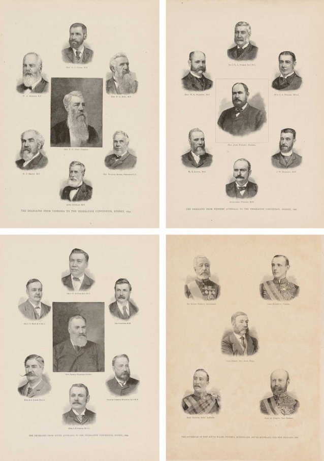 Delegates to the Constitutional Convention, Sydney 1891