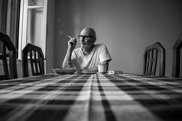 Dad, aged 73, 2019