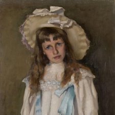 Jessie with doll, 1897 Hugh Ramsay
