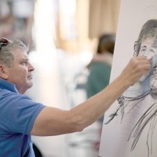 Drawing in the Gordon Darling Hall Drawing in the Gordon Darling Hall
