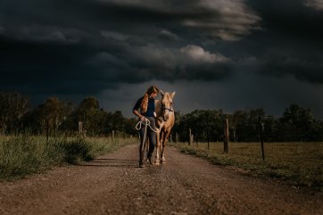 A girl and her boy