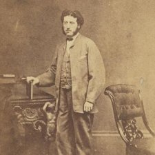 Henry Louis Bertrand, ca. 1865 photographed by the Milligan Brothers. Collection of the State Library of NSW