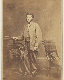 Henry Louis Bertrand, ca. 1865 photographed by the Milligan Brothers. Collection of the State Library of NSW