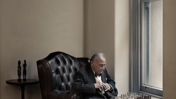The Chess Player, 2011 by Andrew Campbell
